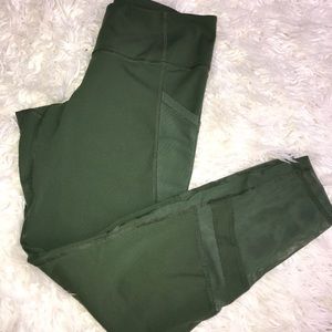 Olive Green Workout Pants